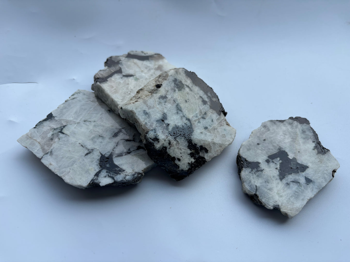 Rainbow Moonstone Slab Flat