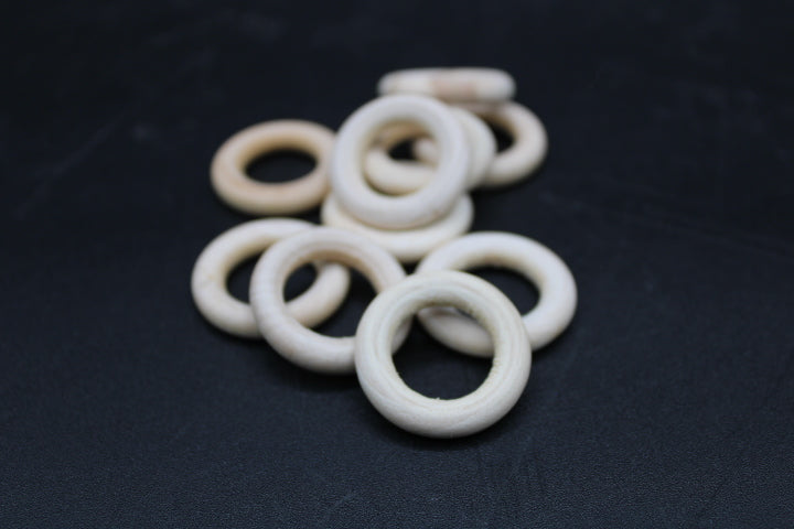 Natural Wood Sphere Stand (30mm)