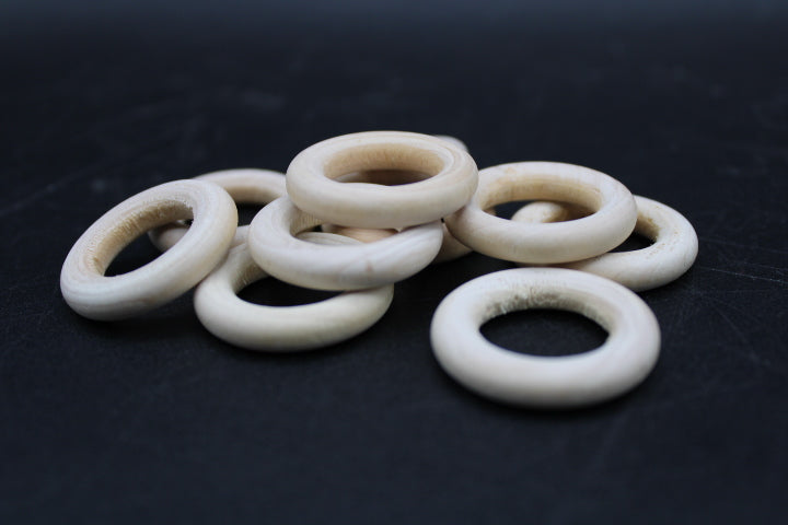 Natural Wood Sphere Stand (30mm)