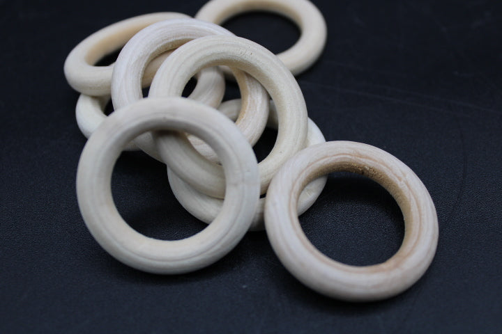 Natural Wood Sphere Stand (40mm)