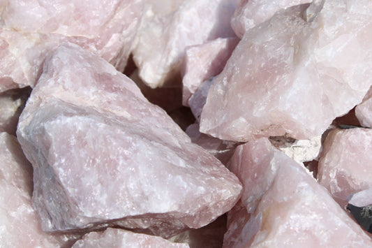 A Grade Rose Quartz (10lb Lot)