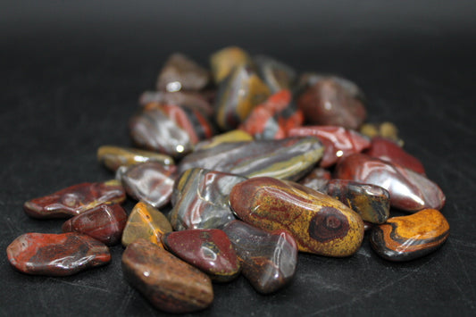 Hematoidal Jasper 1lb Tumbled Bag