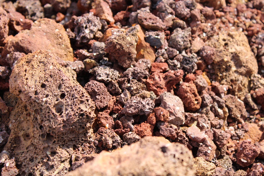 Sunstone in Volcanic Rock (10lb Lot)