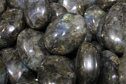 Labradorite Palm Stones (10lb Lot)