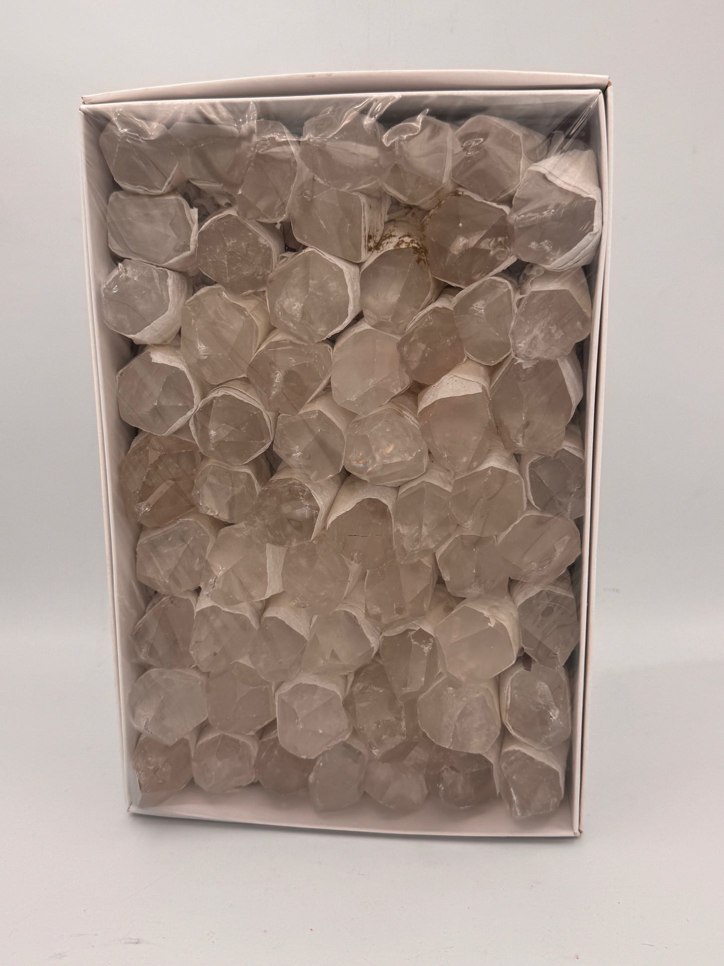 Clear Quartz Points Half Flat