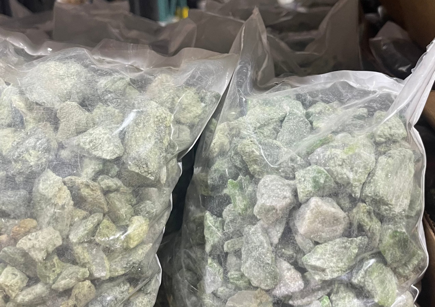 Rough Diopside 2lb Bag