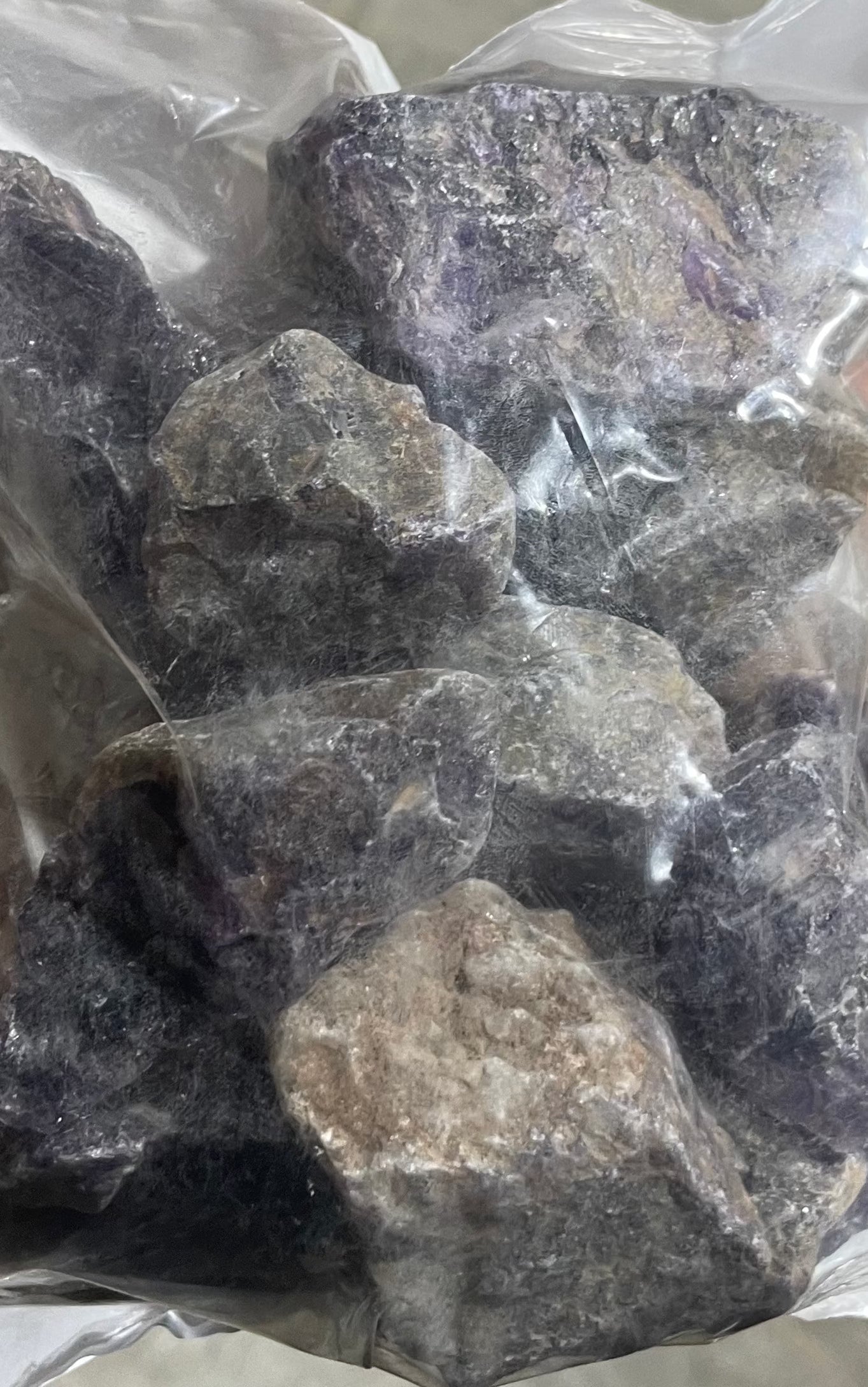 Rough Amethyst 2lb Bag