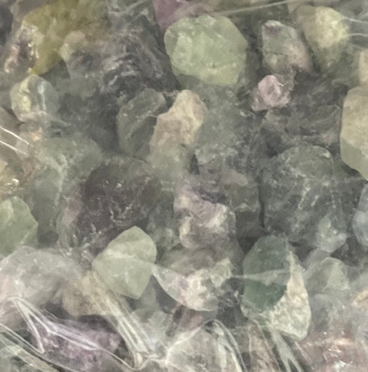 Rough Fluorite 2lb Bag