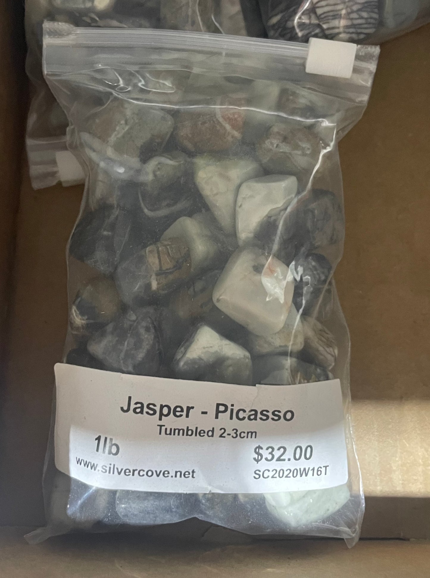 Picasso Jasper 1lb Tumbled Bag