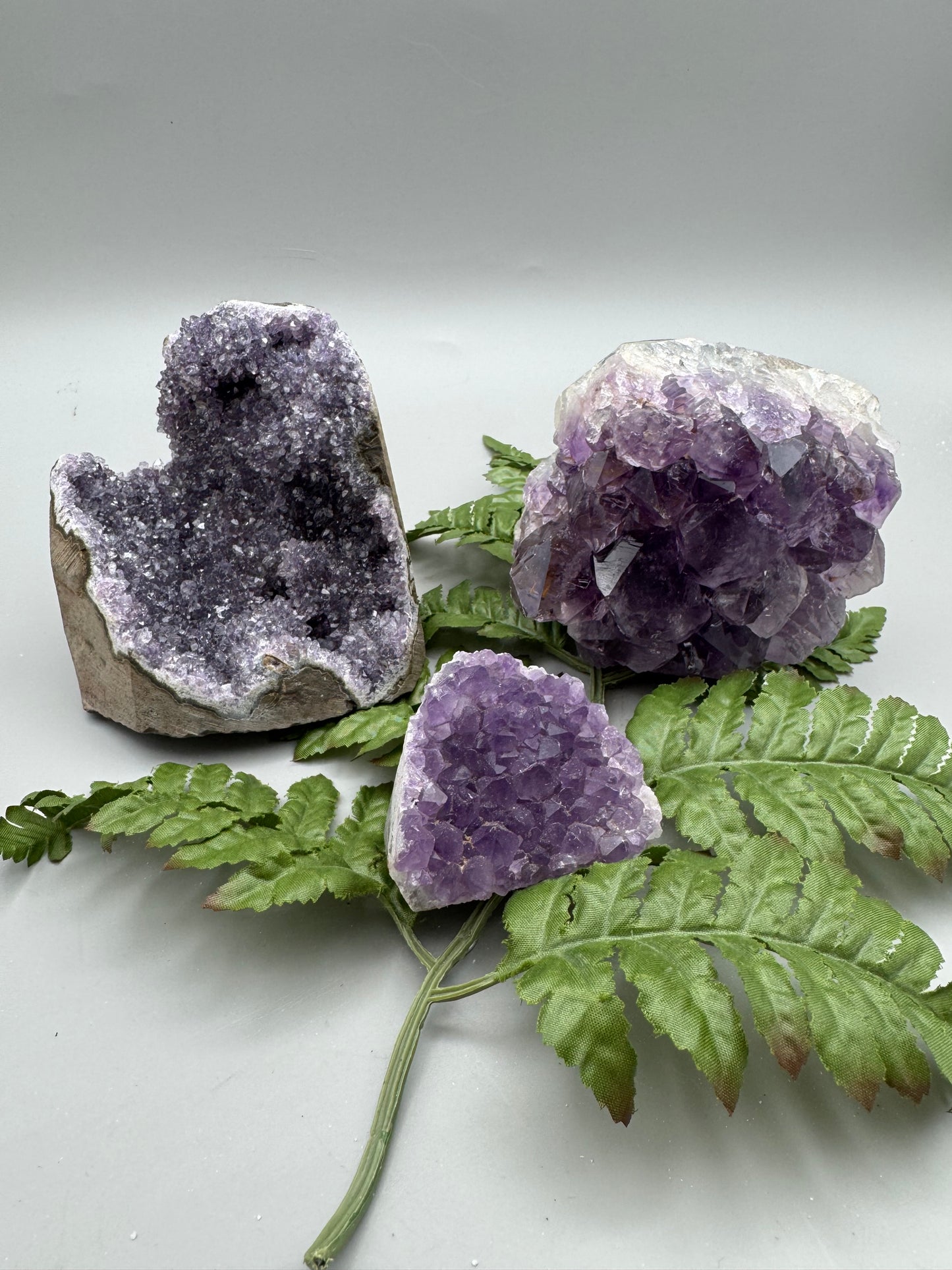 Natural Cut Base Amethyst SM/MED (12pcs)